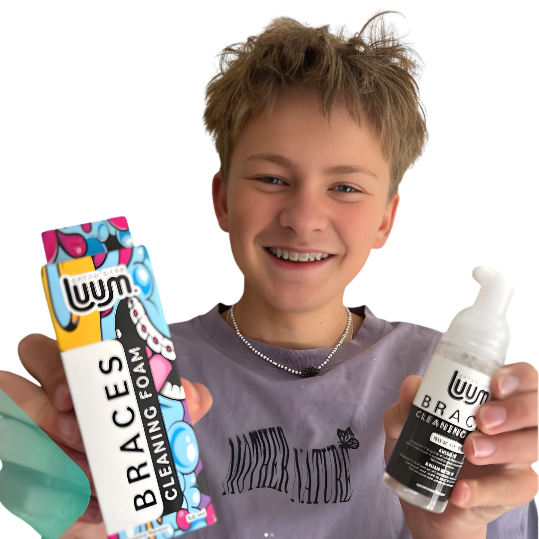 Luum Braces cleaning foam 50ml Spearmint - Image 3